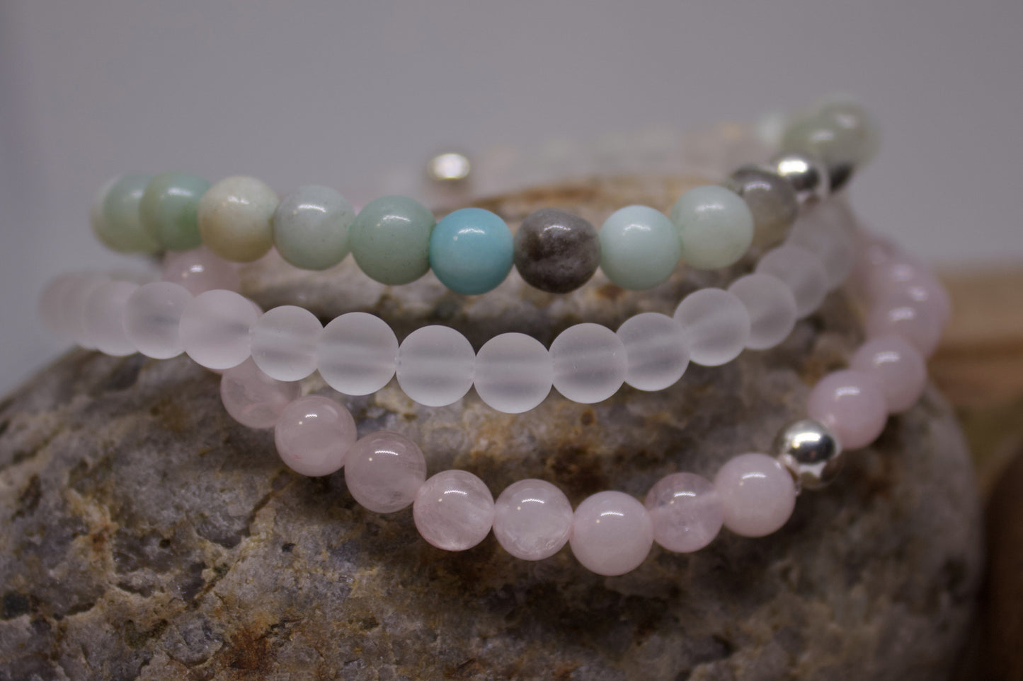 Love & Compassion – 6mm Rose Quartz Bracelet