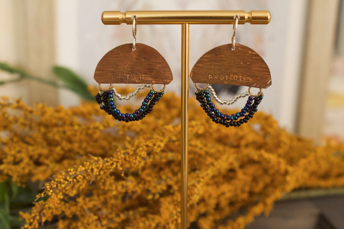 Mini Wordkeeper Earrings | Protected
