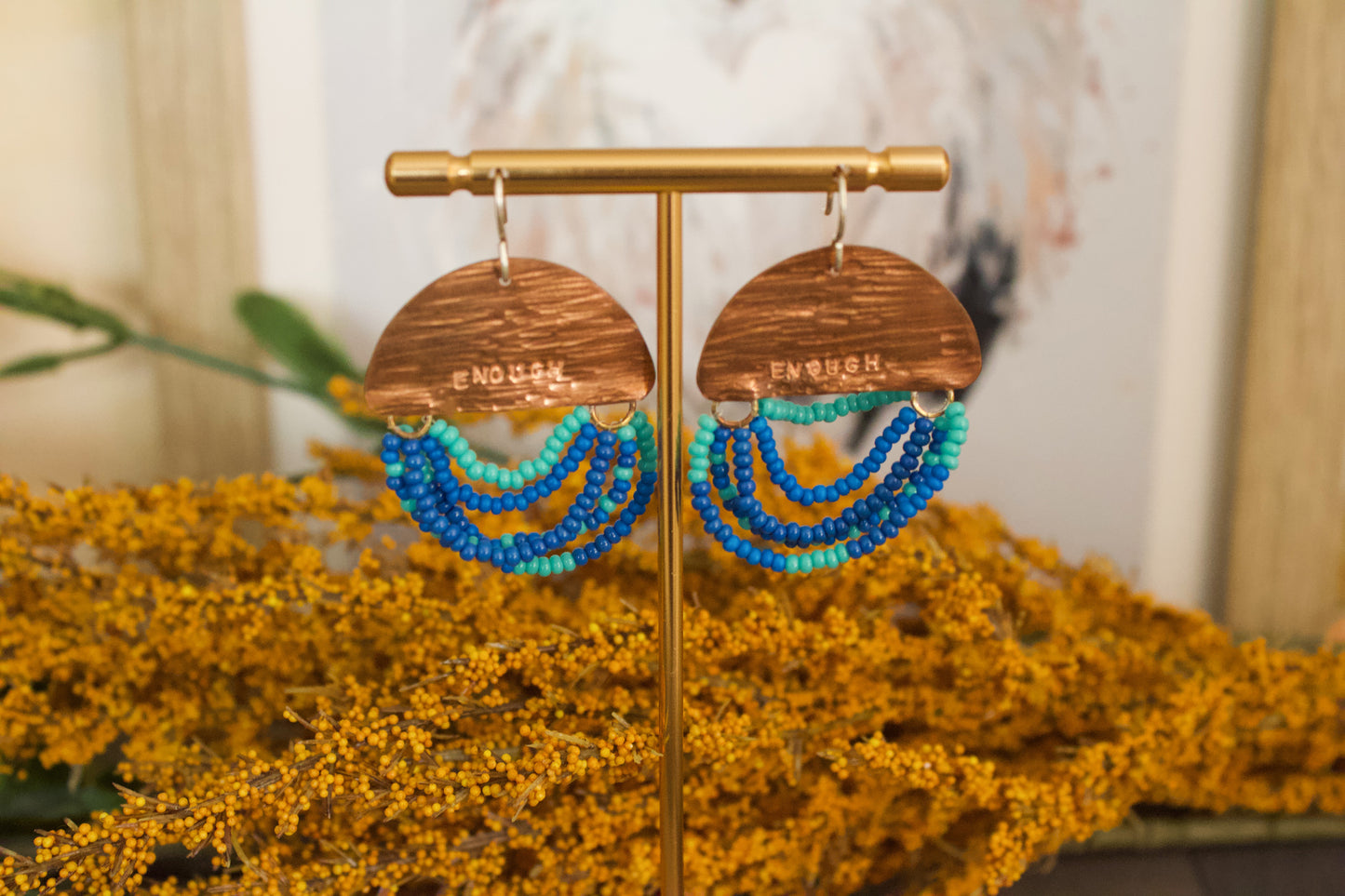 Mini Wordkeeper Earrings | Enough