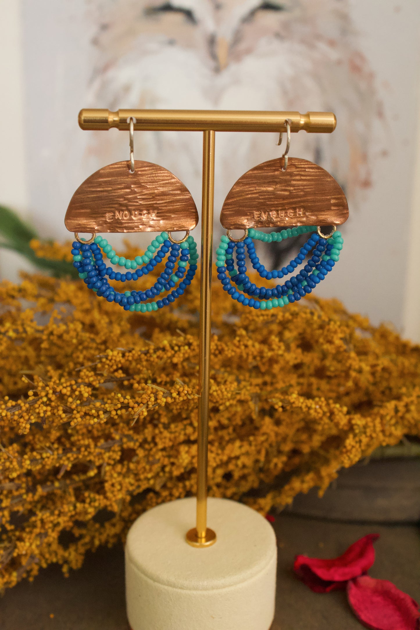 Mini Wordkeeper Earrings | Enough