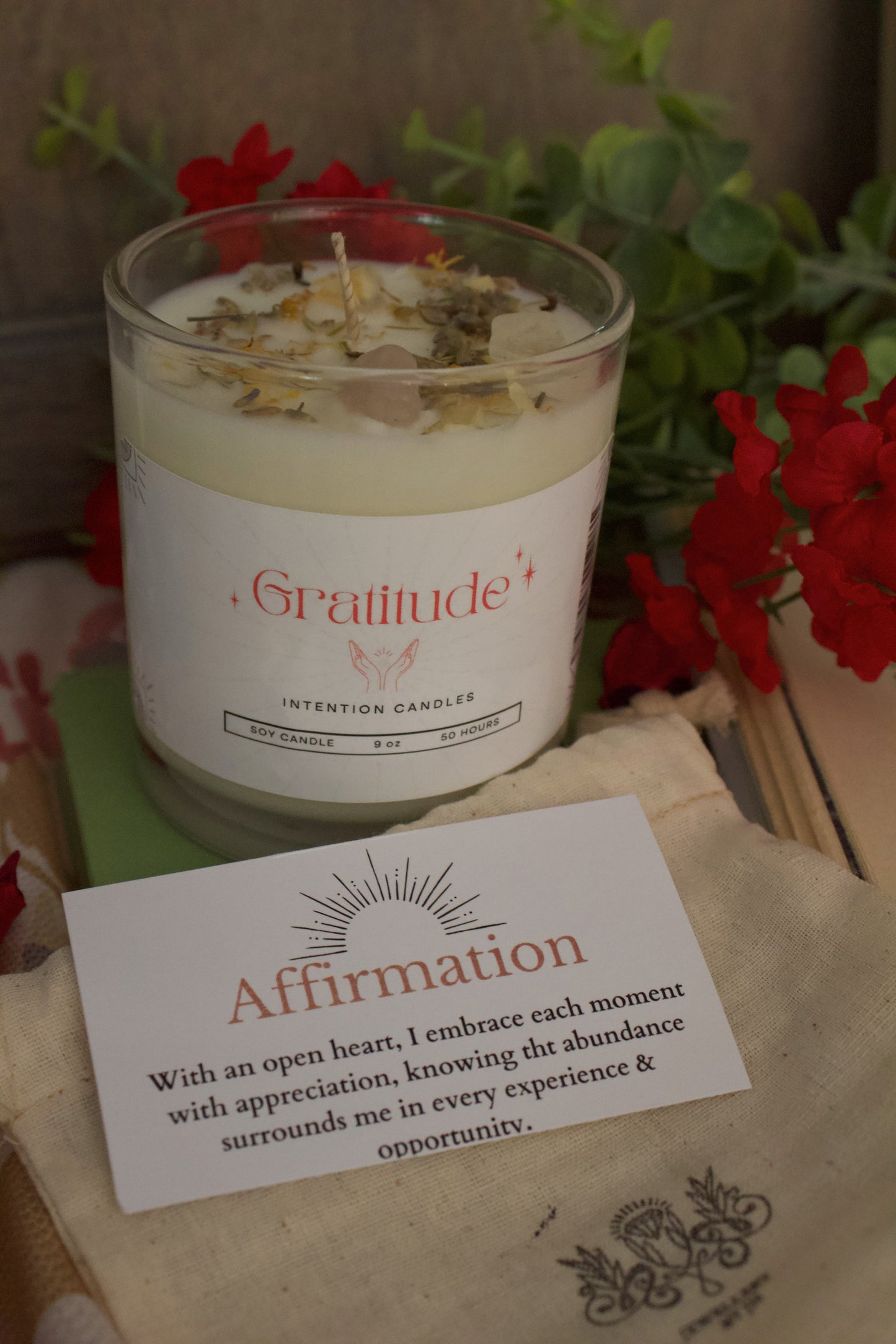 Gratitude Intention Candle