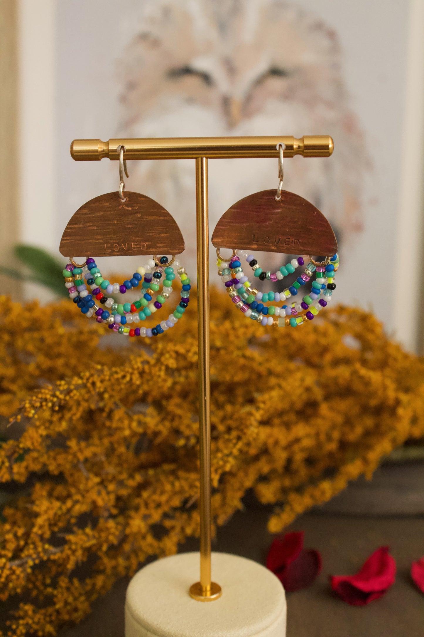 Mini Wordkeeper Earrings | Loved