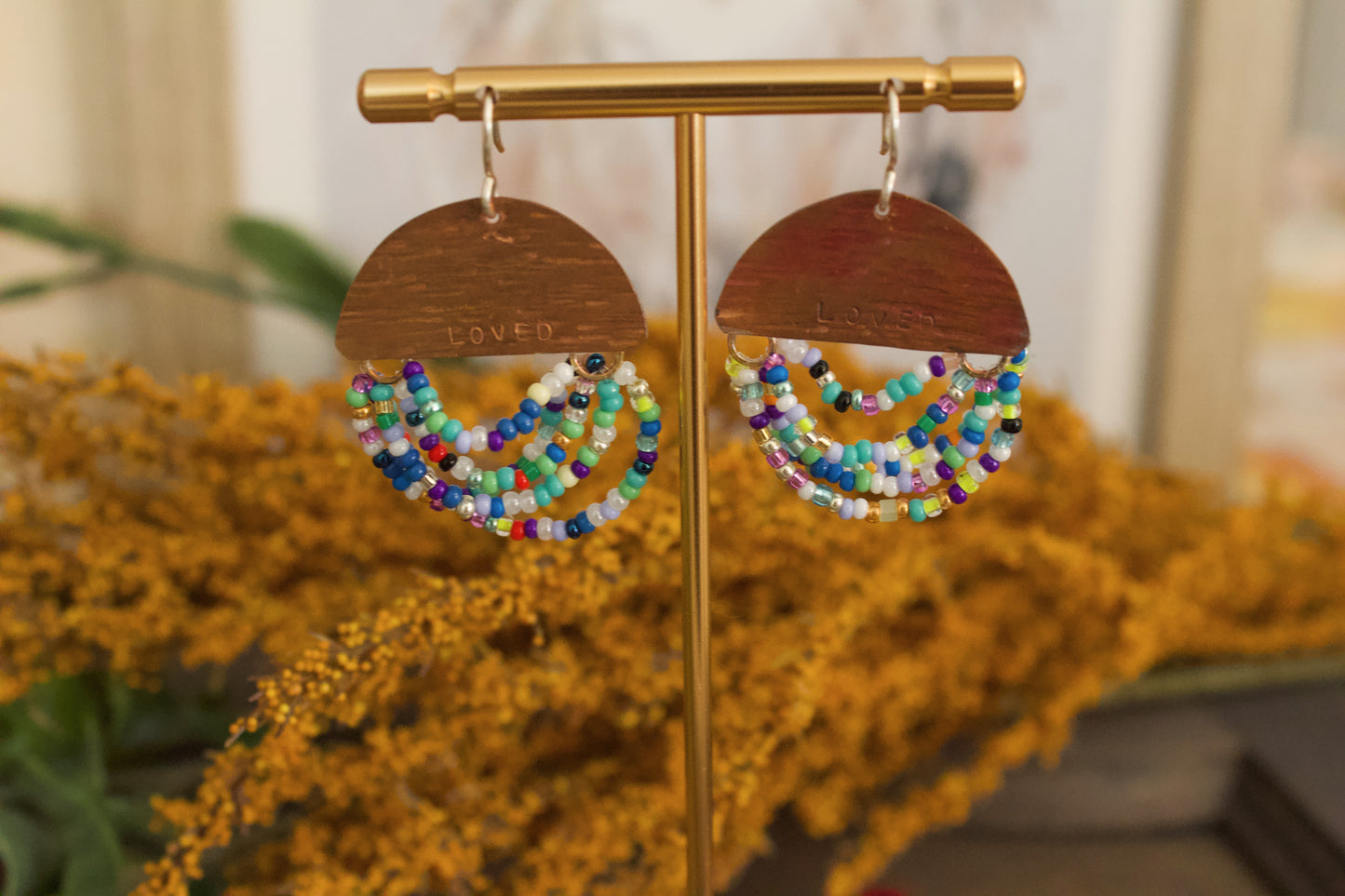 Mini Wordkeeper Earrings | Loved