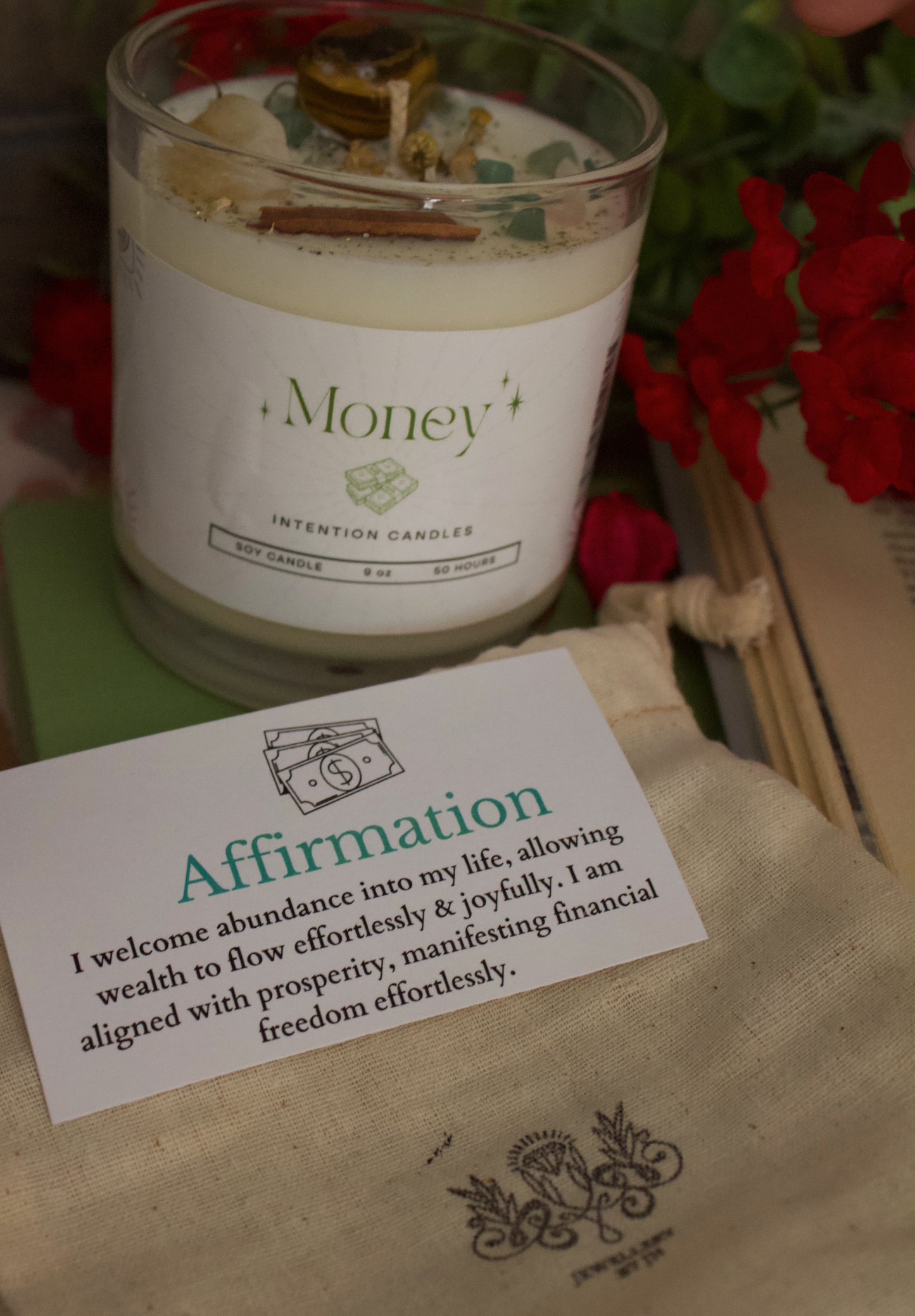 Money Intention Candle