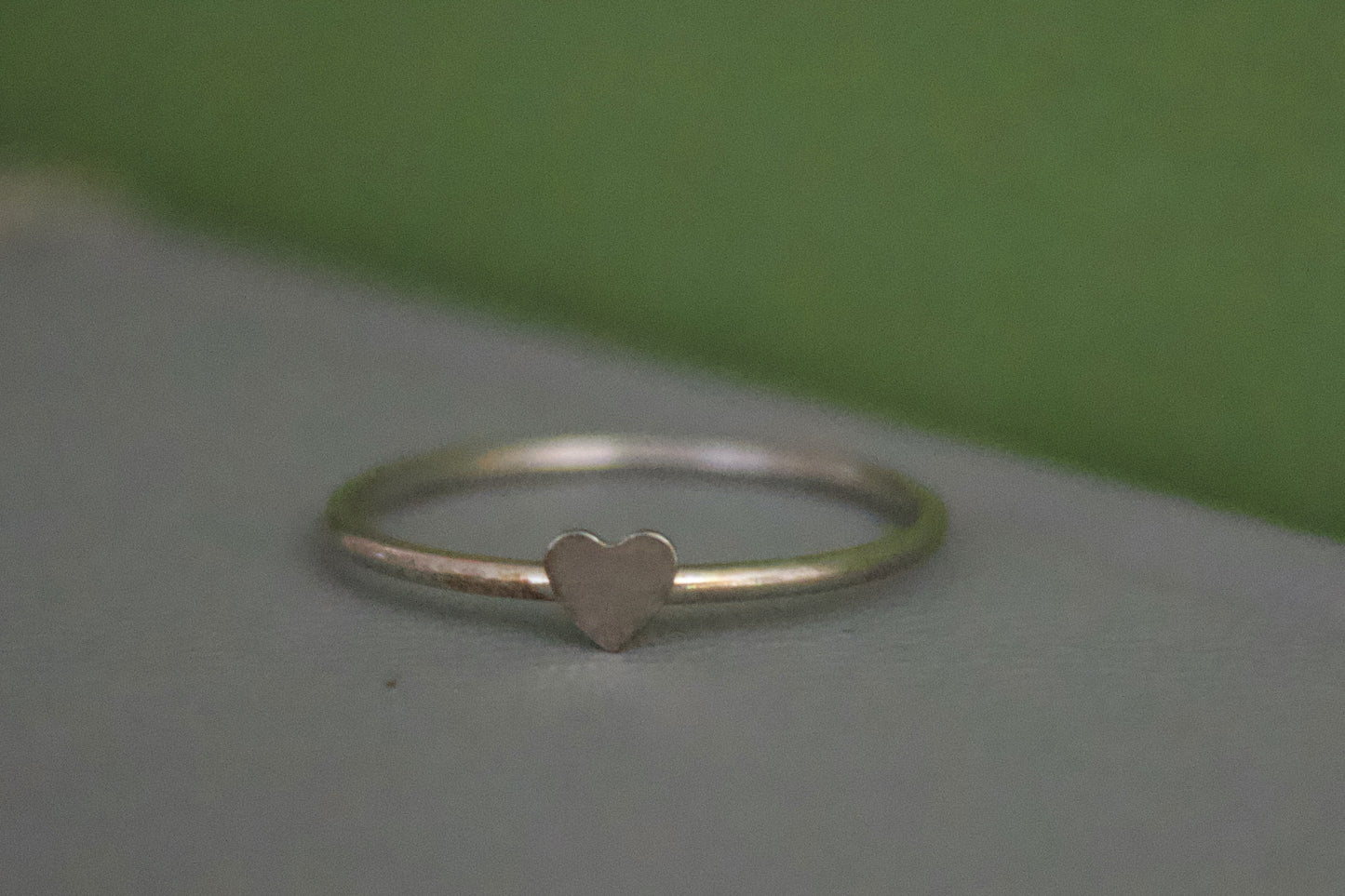 Sterling Silver Mini Heart Ring
