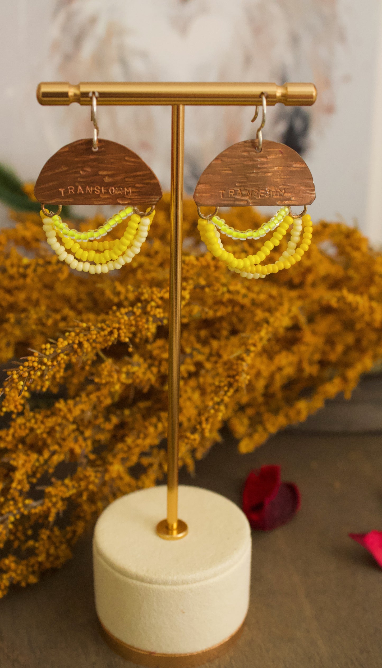 Mini Wordkeeper Earrings | Transformation