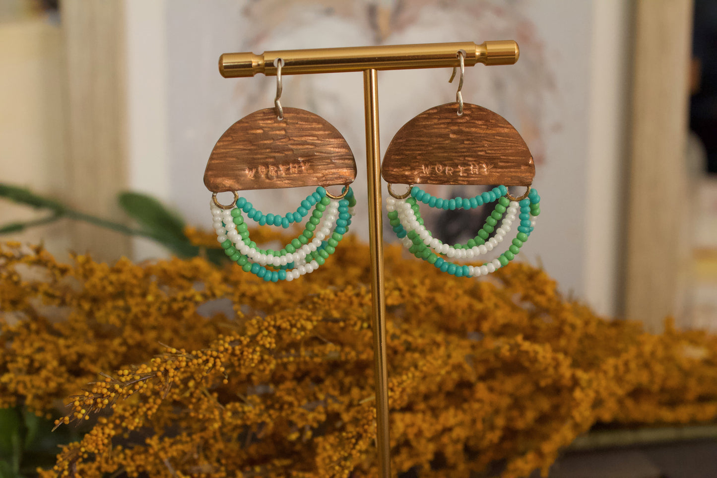 Mini Wordkeeper Earrings | Worthy