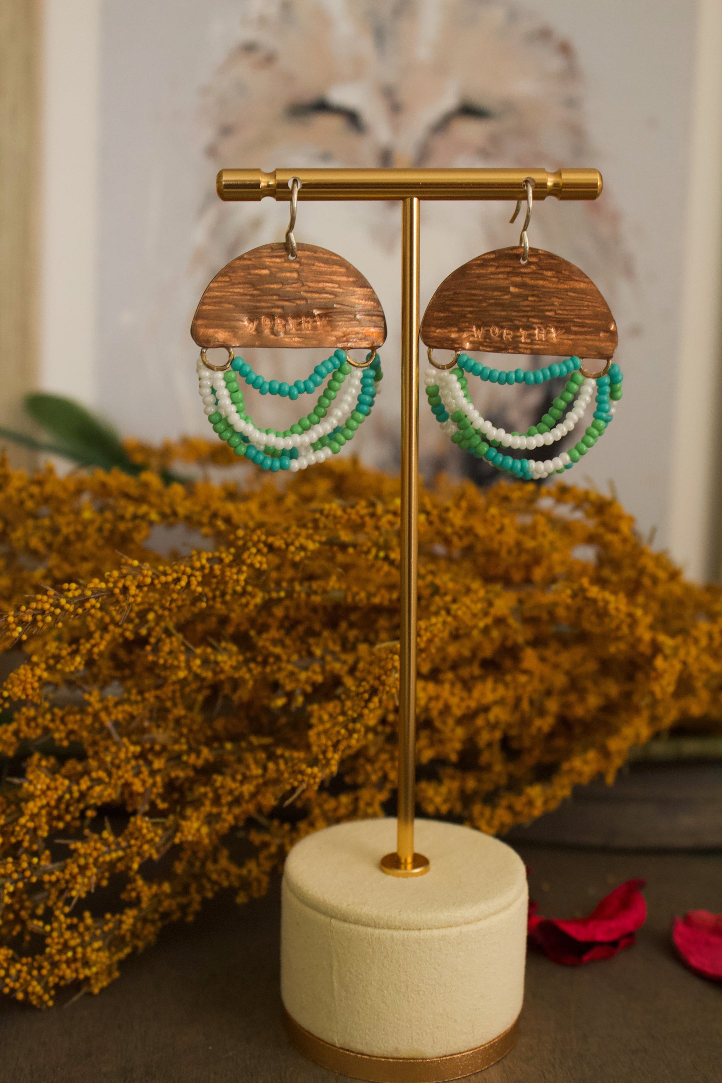 Mini Wordkeeper Earrings | Worthy