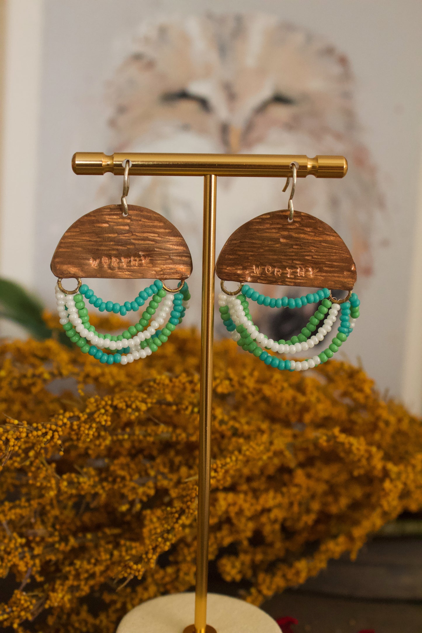 Mini Wordkeeper Earrings | Worthy