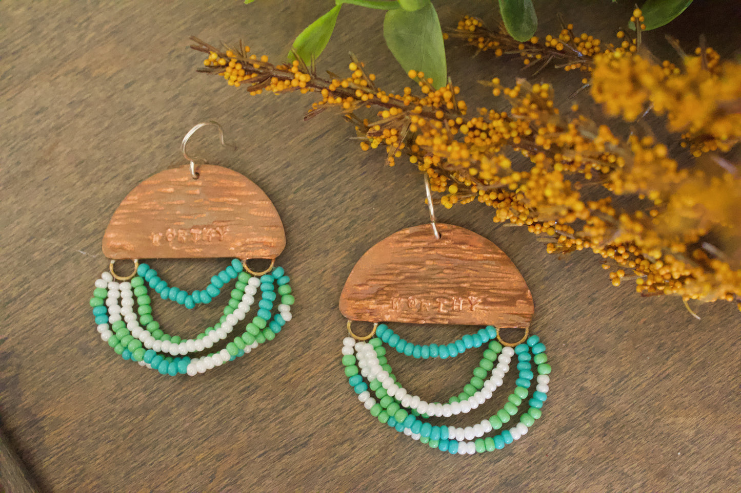 Mini Wordkeeper Earrings | Worthy