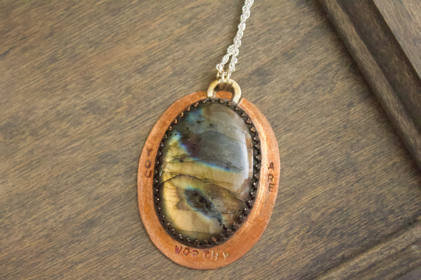 Worthy Return Pendant | Wordkeeper Collection