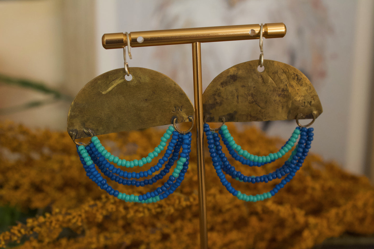 Half Moon Wordkeeper Earrings | Enough
