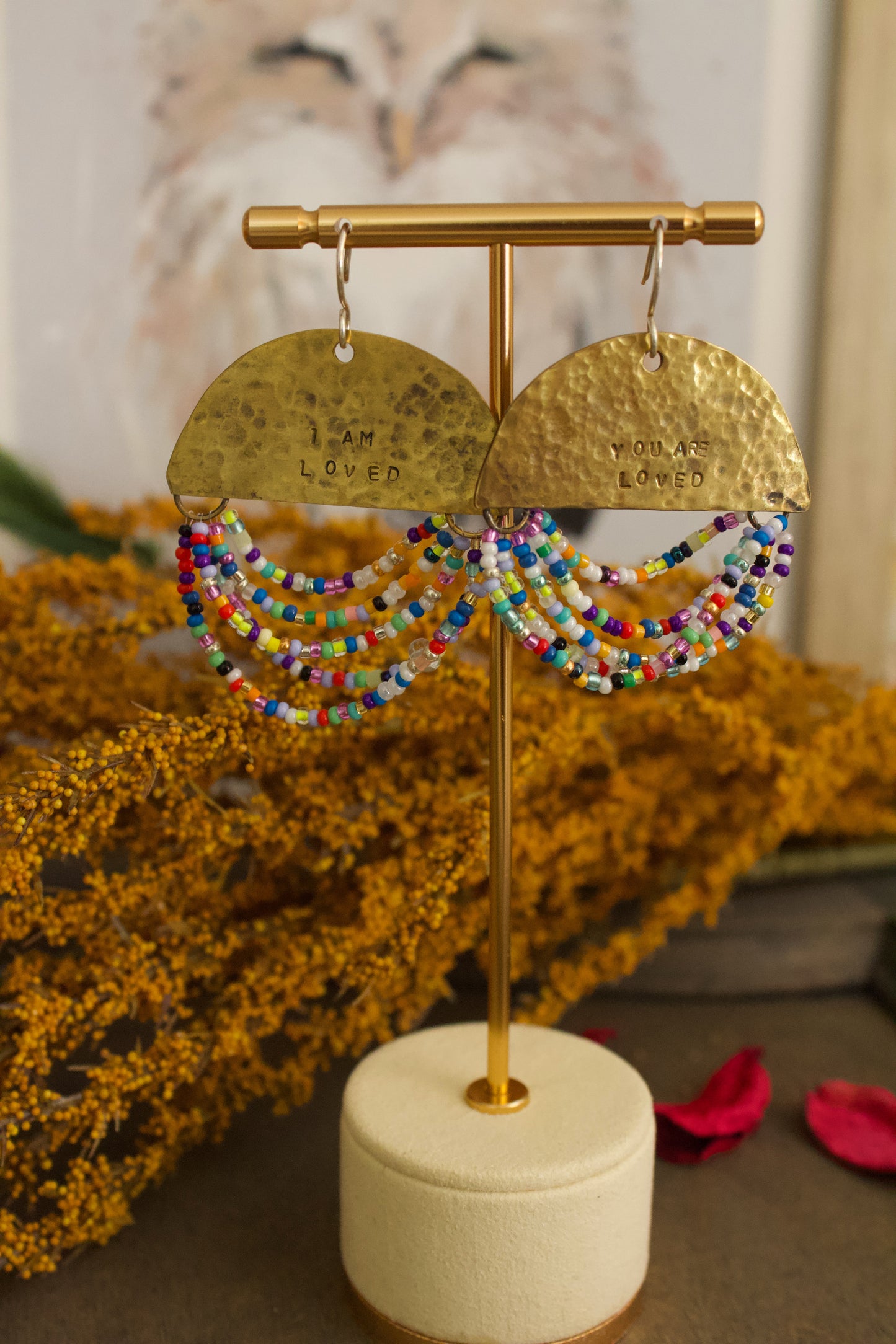 Half Moon Wordkeeper Earrings | Loved