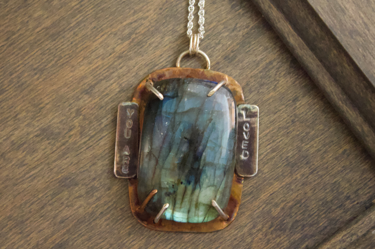 Love as Armour Pendant | Wordkeeper Collection