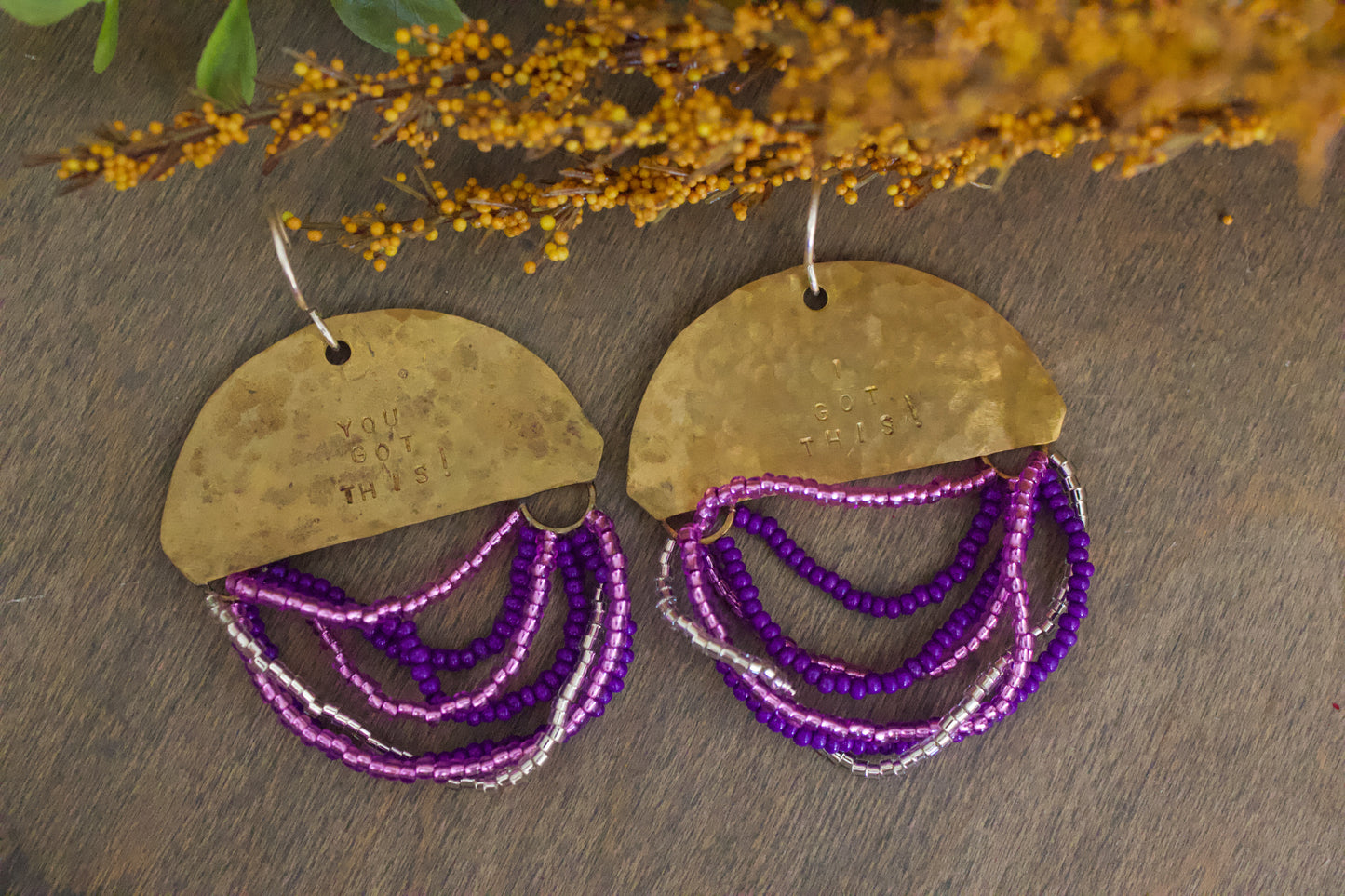 Half Moon Wordkeeper Earrings | Got This
