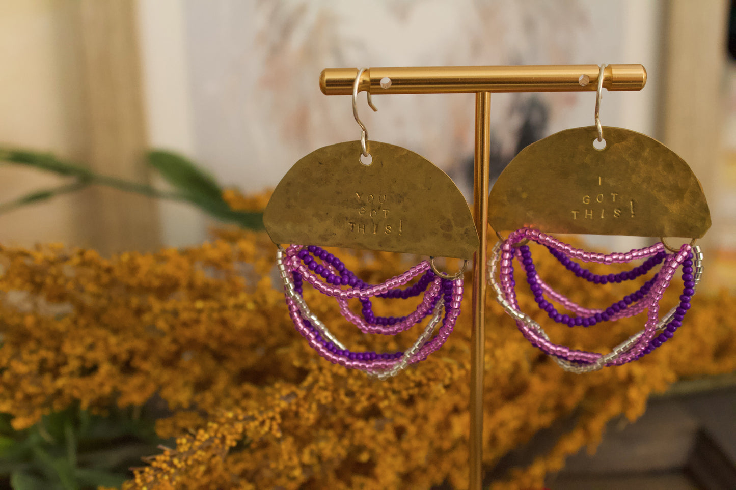 Half Moon Wordkeeper Earrings | Got This