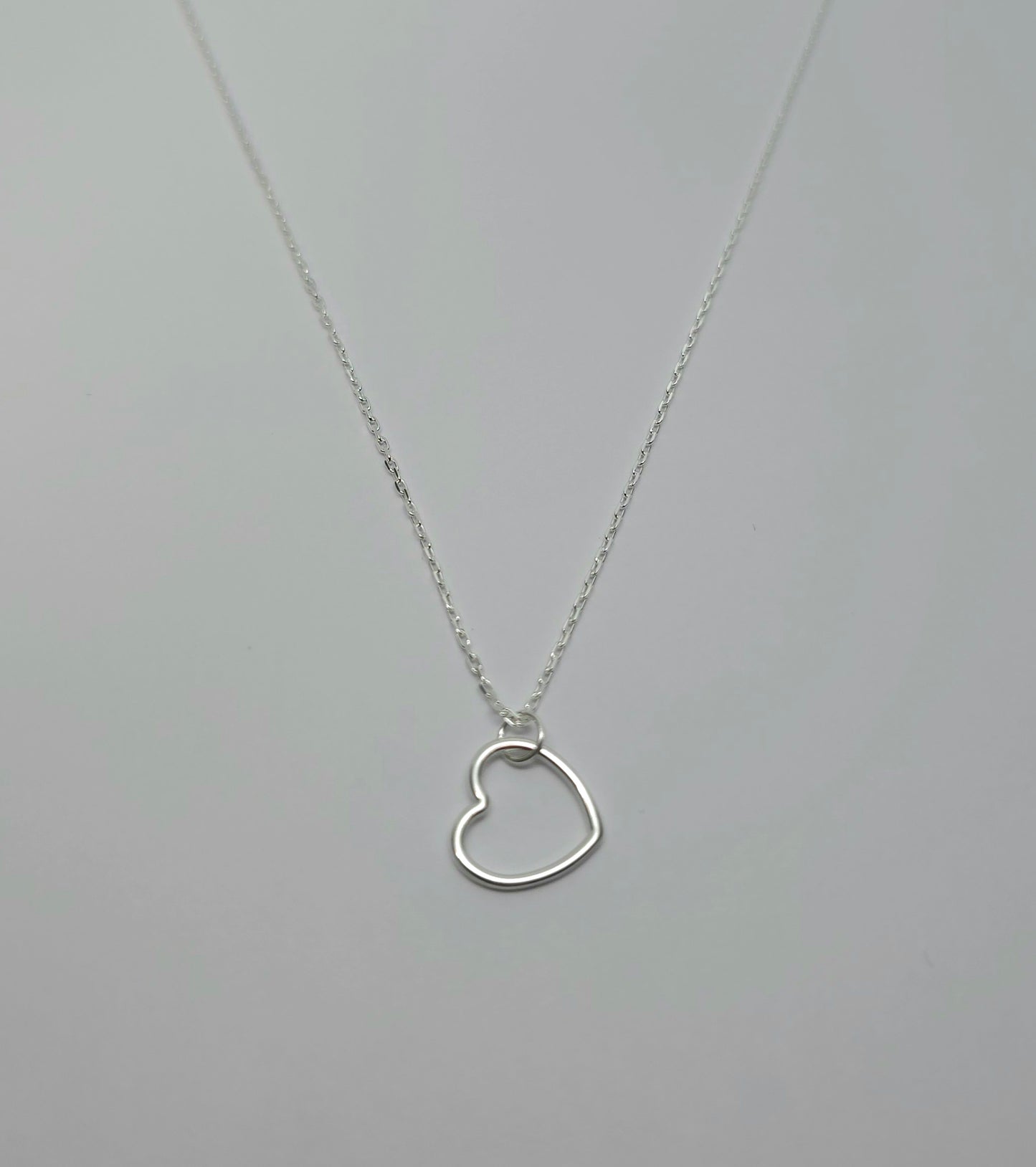 Sterling Silver Heart & Chain