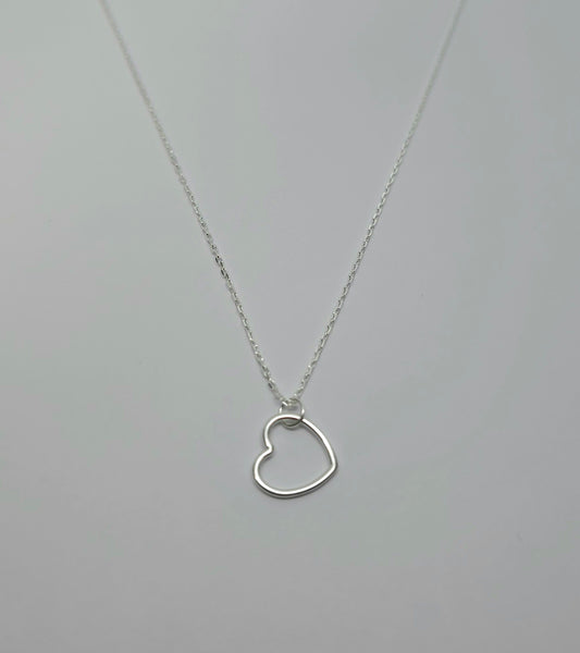 Sterling Silver Heart & Chain