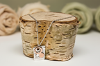 Close-up of Elemental Balance Necklace by Jewellery by JN, showing hammered finish and layered copper and silver accents.