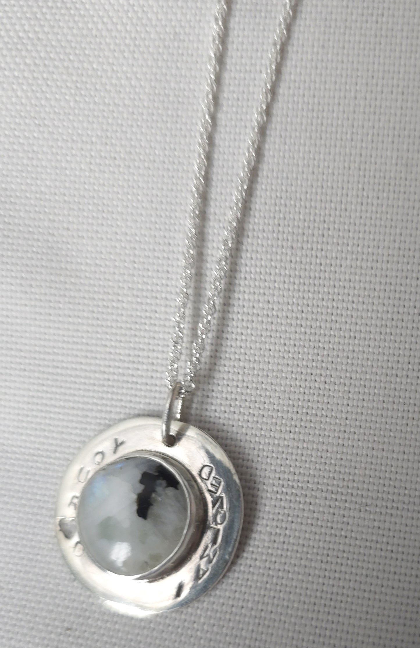 “Loved” Mirrored Affirmation Necklace