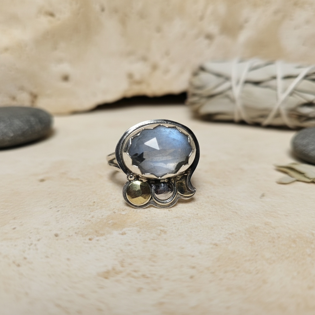 Tidal Moon Ring