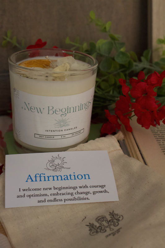 Full Moon Intention Candle