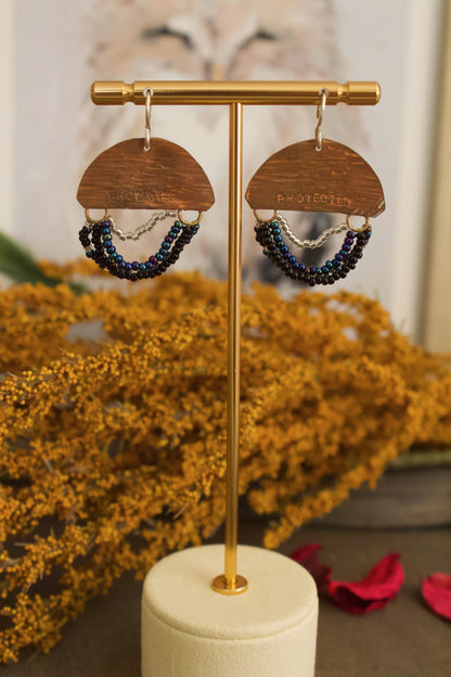 Mini Wordkeeper Earrings | Protected