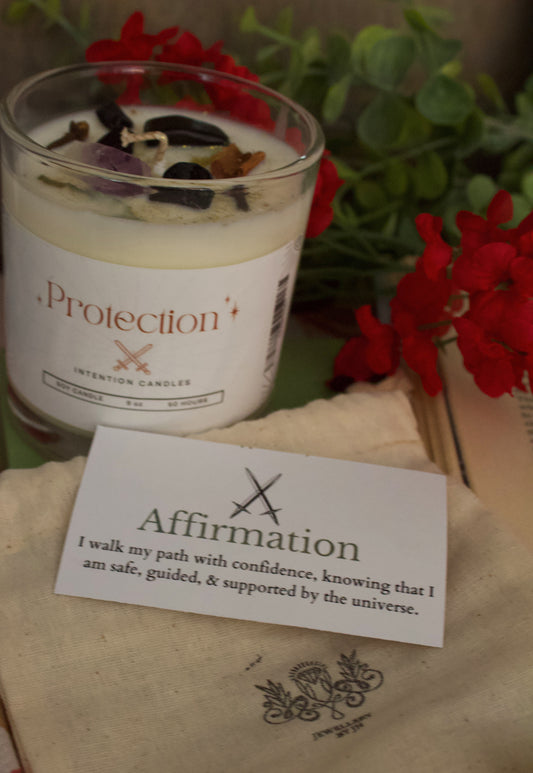 Protection Intention Candle