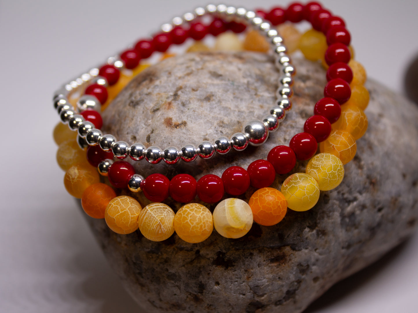 Passion & Protection – 4mm Red Coral Bracelet