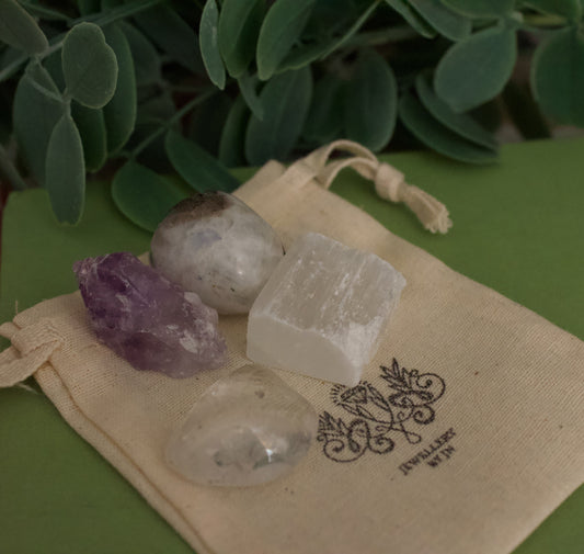 Full Moon Gemstone Bag