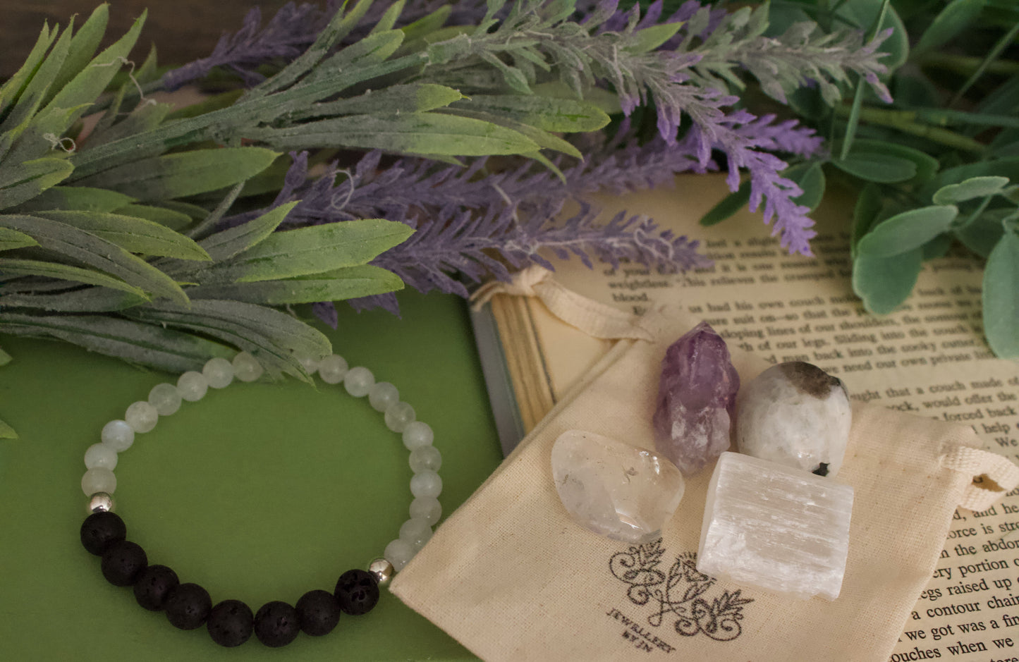 Full Moon Gem Ritual Set