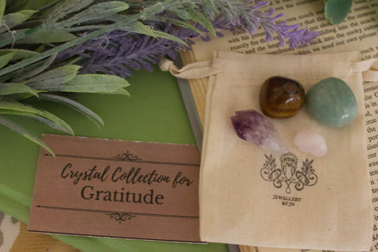 Gratitude Gemstone Bag