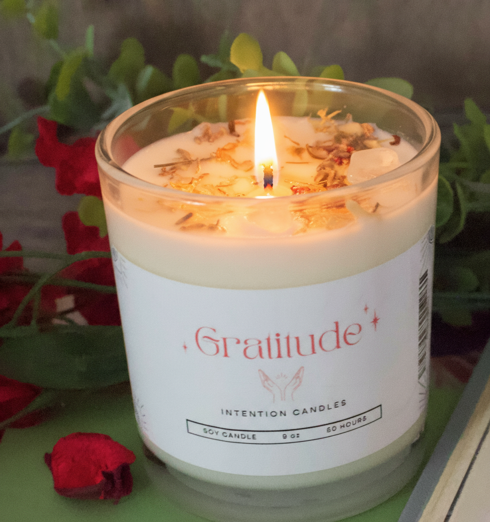 Gratitude Intention Candle