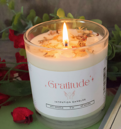 Gratitude Intention Candle