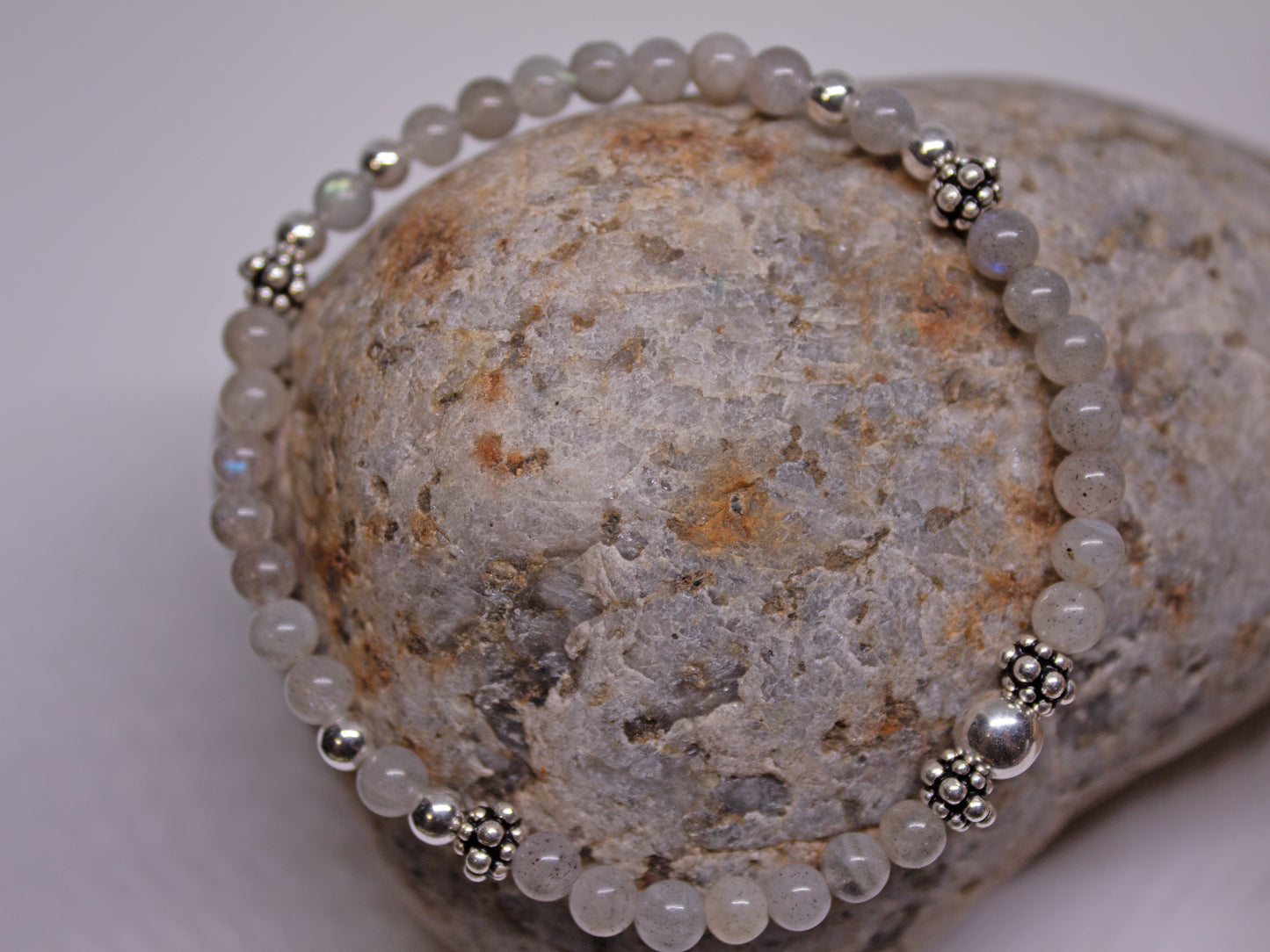 Mystical Glow – 4mm Labradorite Bracelet