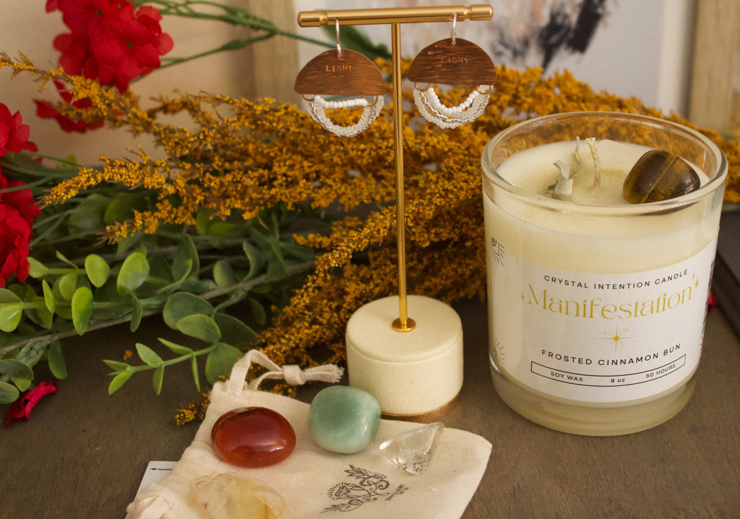 Ritual of Manifested Light| Earrings of Declaration “Light” | The Keeper’s Rituals Collection