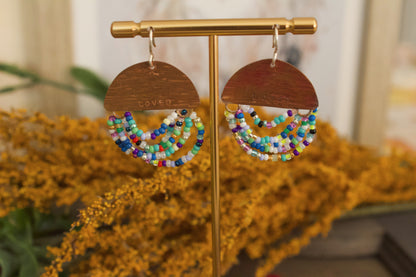 Mini Wordkeeper Earrings | Loved