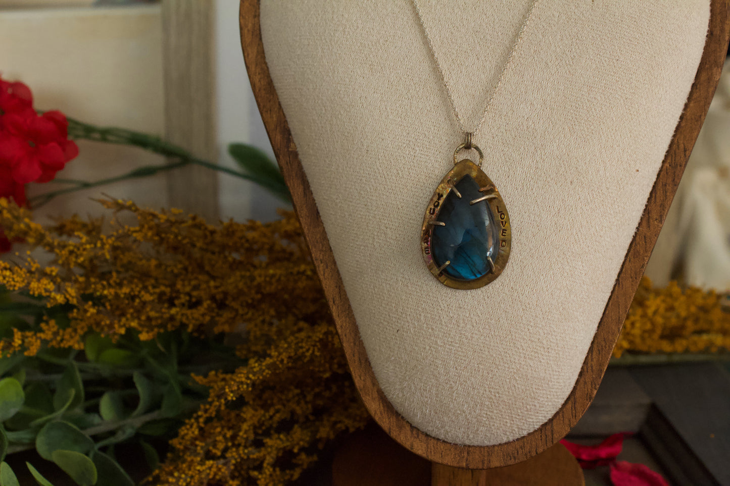 Emberheart Pendant | Wordkeeper Collection