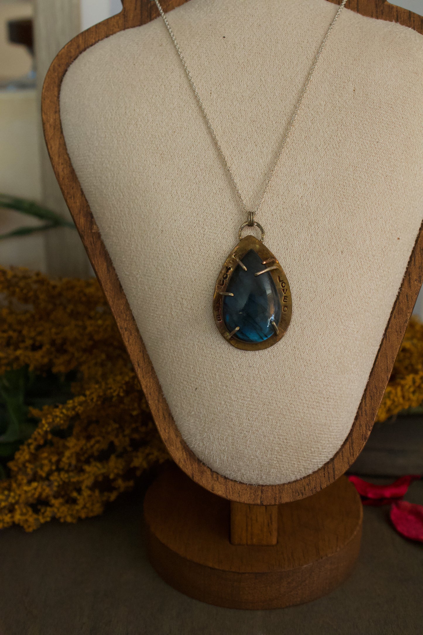 Emberheart Pendant | Wordkeeper Collection