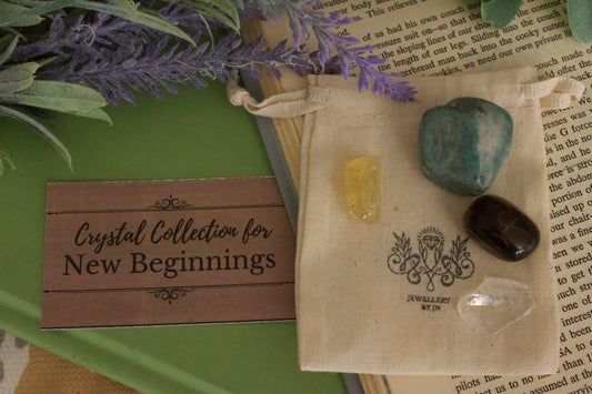 New Beginnings Gemstone Bag