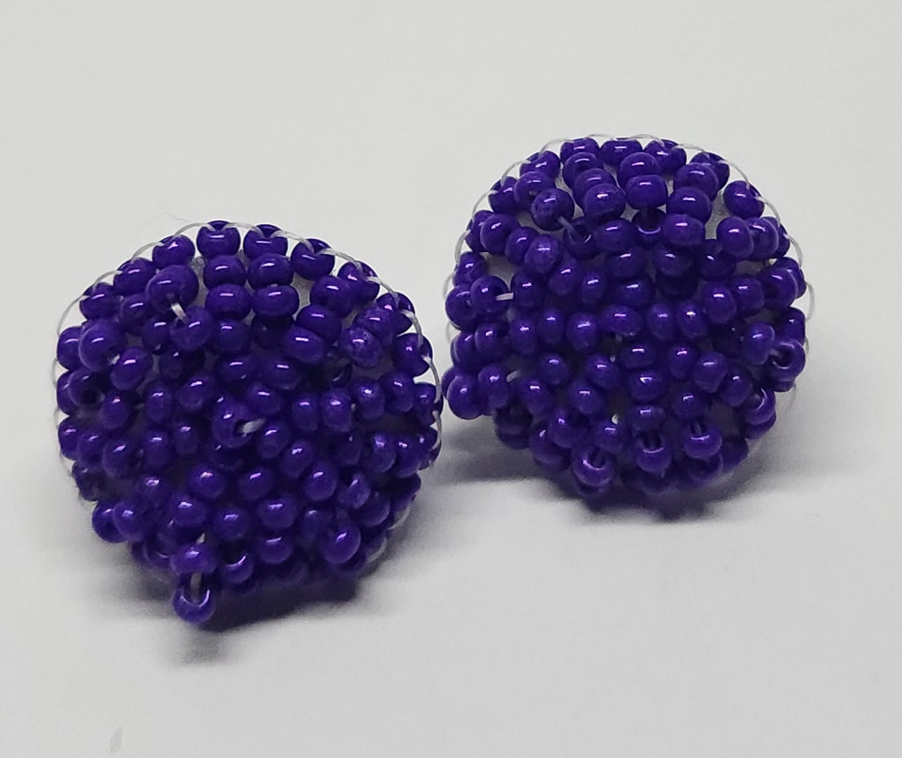 Vibrant Purple Studs