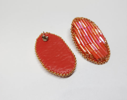 Love Ovals with nickel-free posts