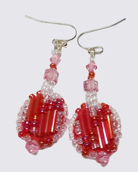 Red & White Dangles