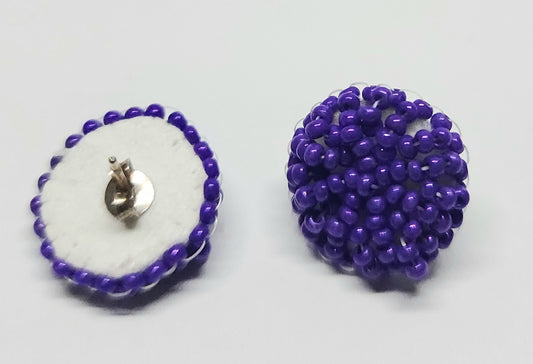 Vibrant Purple Studs