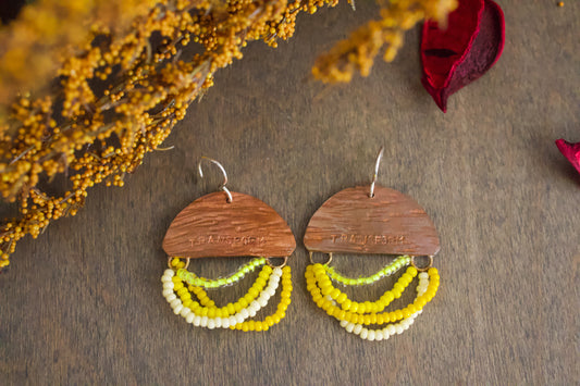 Mini Wordkeeper Earrings | Transformation