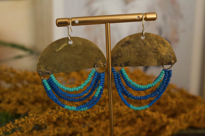 Half Moon Wordkeeper Earrings | Enough
